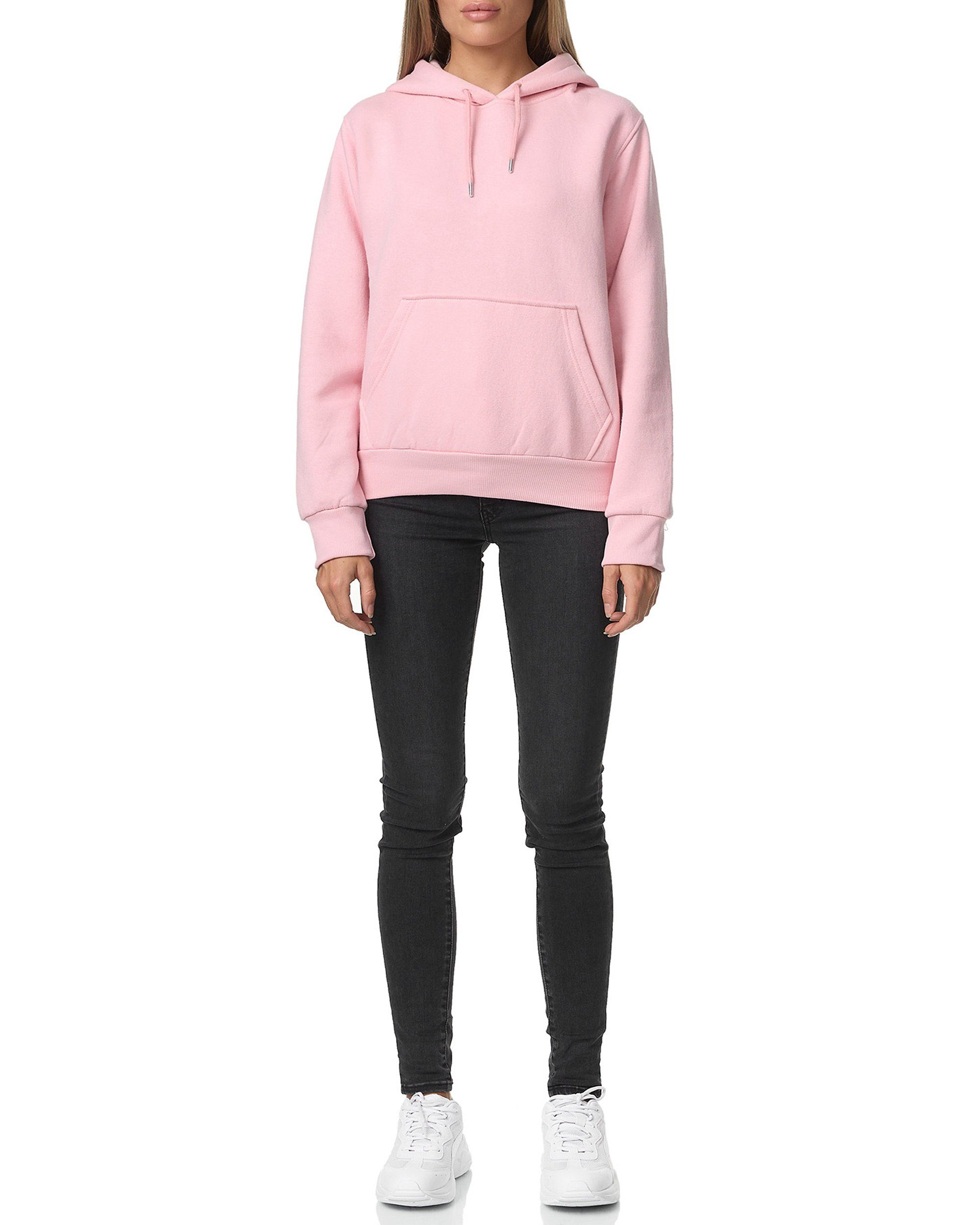 Smith & Solo Kapuzensweatshirt Hoodie Damen Kapuzenpullover (1-tlg) mit Kan günstig online kaufen