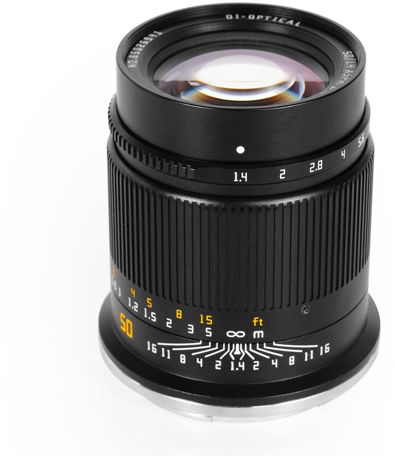 TTArtisan 50mm f1,4 Nikon Vollformat Objektiv Z