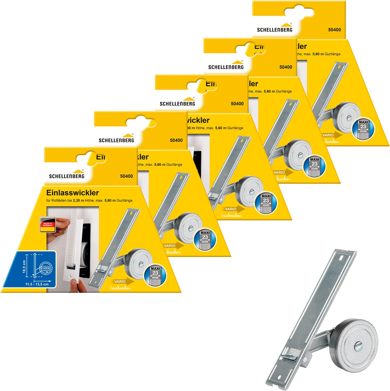 SCHELLENBERG Einlass-Gurtwickler für das Rollladensystem Maxi, günstig online kaufen