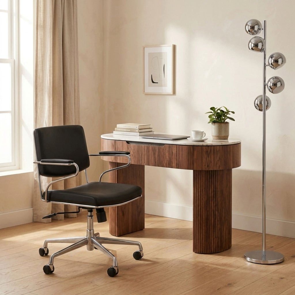 Kare Design Bürostuhl Dottore, Höhenverstellbar, 360-Grad drehbar