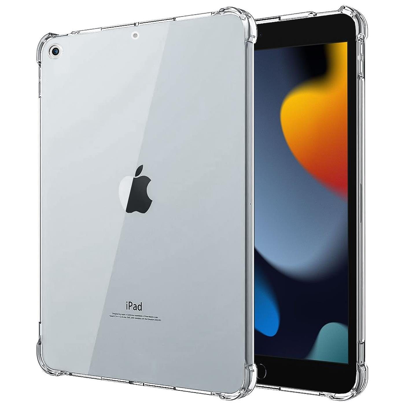 CoolGadget Tablet-Hülle Ultraleichte Schutzhülle für iPad 10.2  2019/2020/2021 25,9 cm (10,2 Zoll), Kantenschutz Slim Case für Apple iPad 10 ,2 7/8/9. Gen. Tablet Hülle