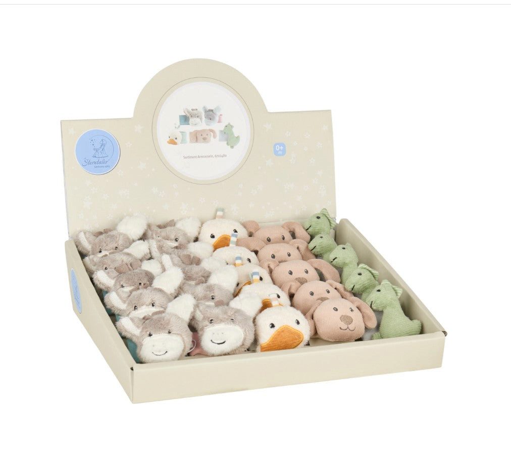 Sterntaler® Rasselsocke Mini Baby Armrassel 5cm