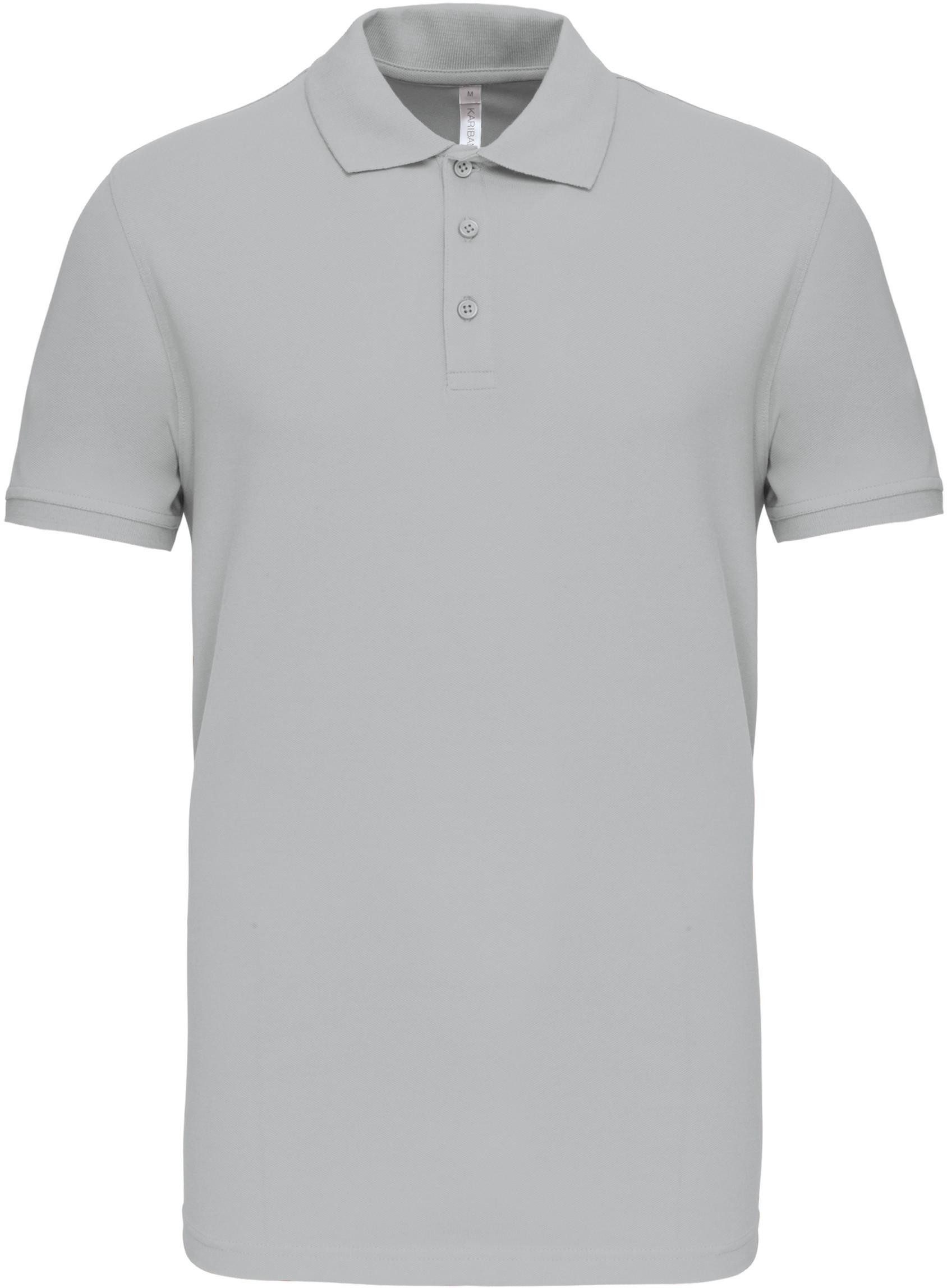 Poloshirt Kurzarm-Polohemd für Herren. Aus Baumwollpiqué