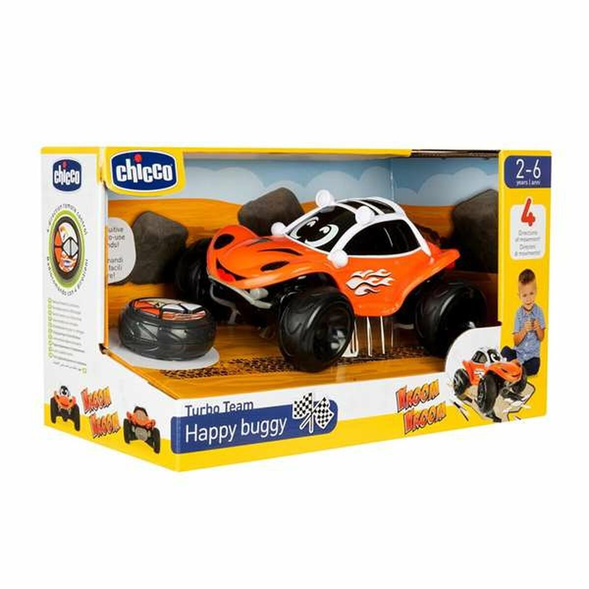 Chicco RC-Auto, Fahrzeug Fernsteuerung Chicco Happy Buggy