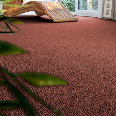 Teppichboden Feinschlinge Rambo, Andiamo, rechteckig, Höhe: 4,5 mm, Uni Farben, Breite 400 cm oder 500 cm, strapazierfähig & pflegeleicht