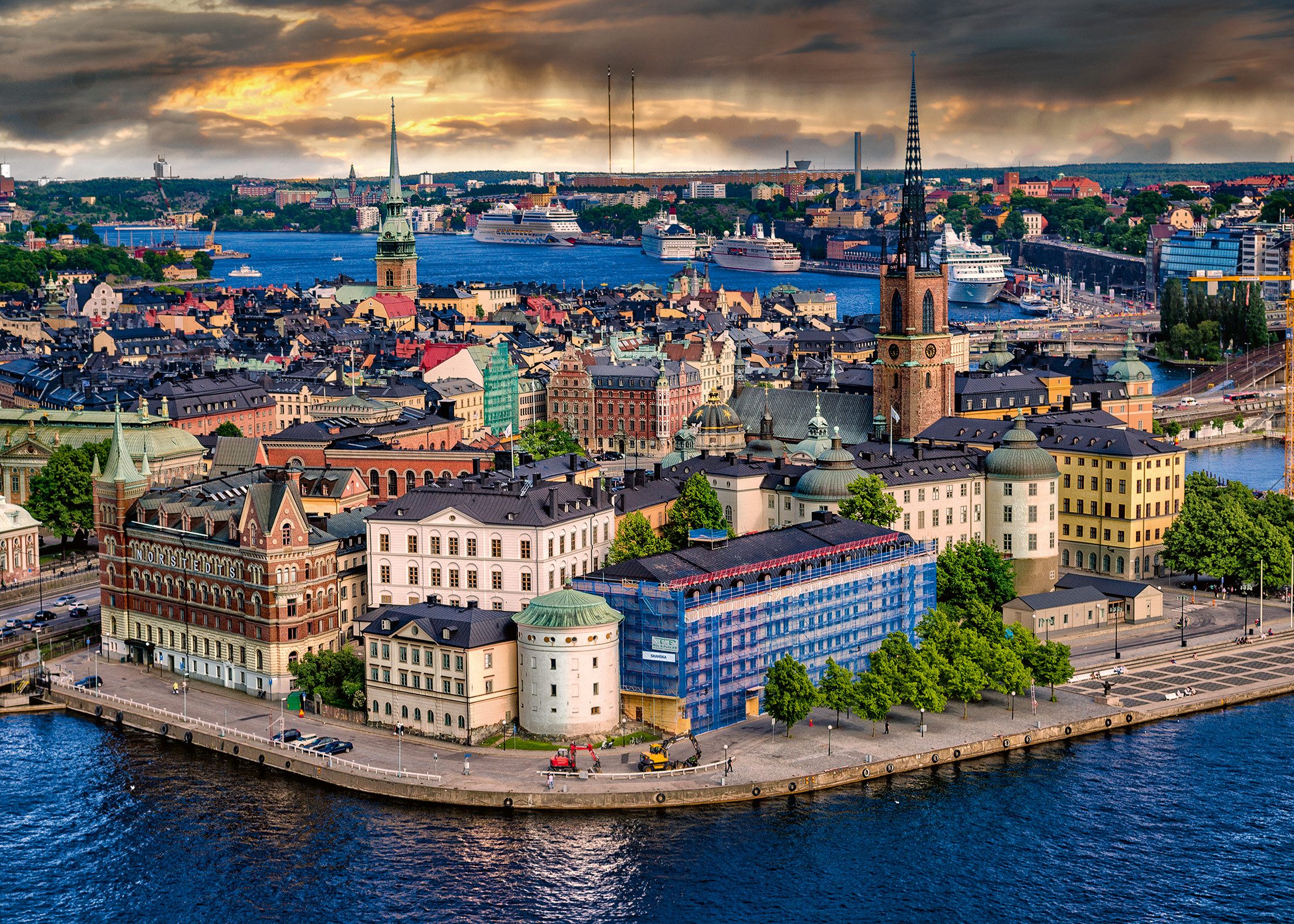Ravensburger Puzzle Scandinavian Places, Stockholm, Schweden, günstig online kaufen