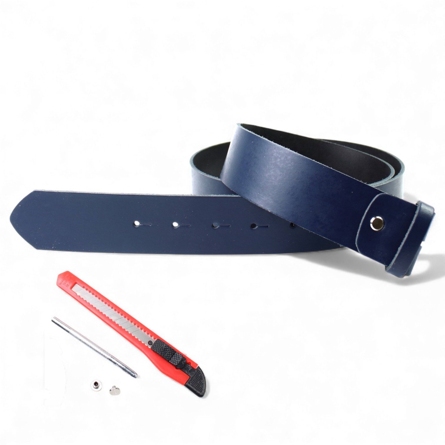 Ledergürtel Herren Rindsleder breit