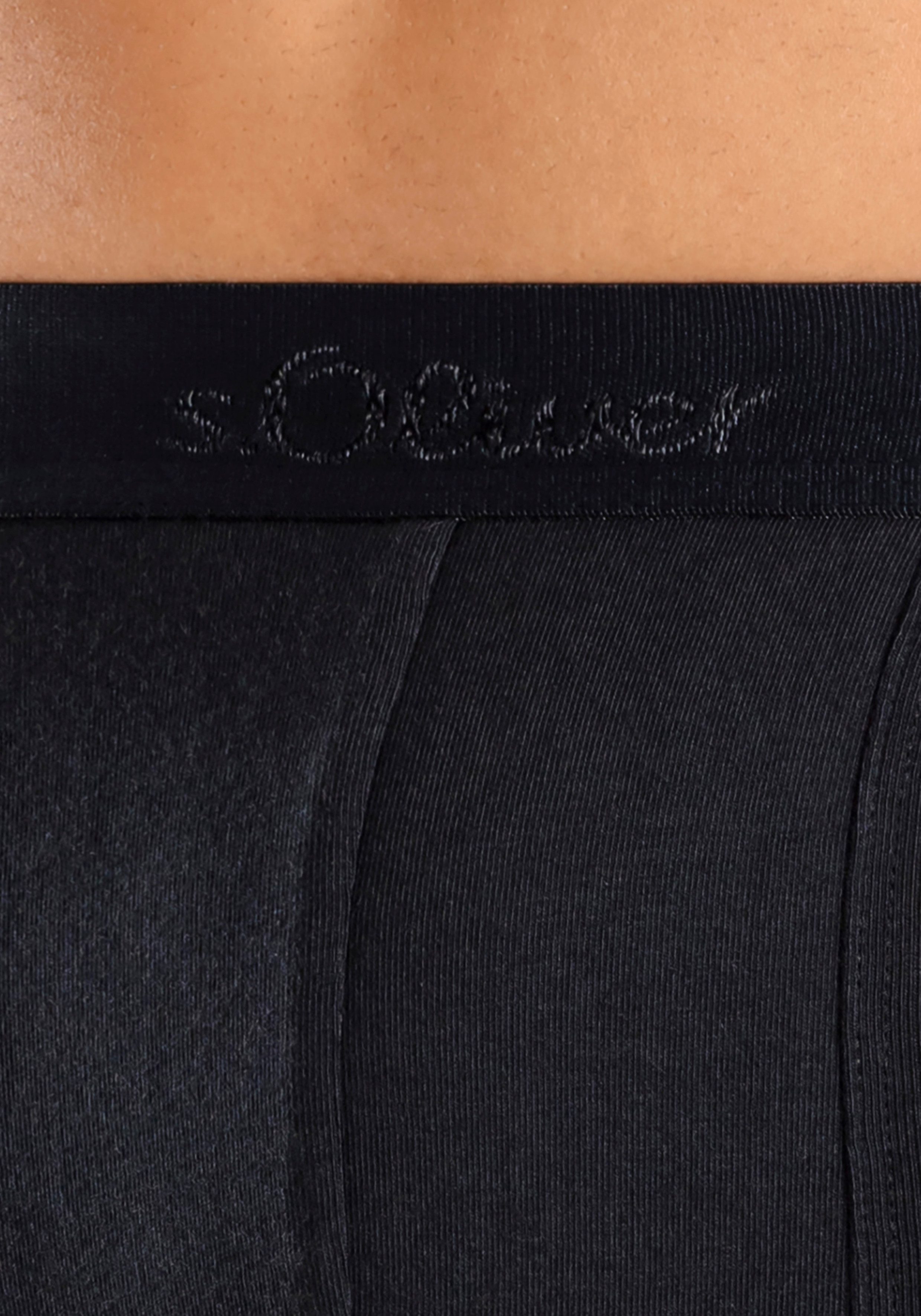 s.Oliver Hipster (Packung, 2-St) knapp sitzende Boxershorts aus weichem Modal