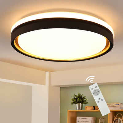 Nettlife LED Stehlampe »Deckenlampe LED Deckenleuchte dimmbar Modern Schlafzimmerlampe Flur«