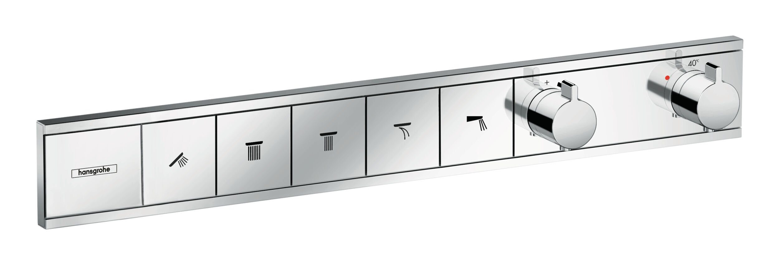 hansgrohe Unterputzarmatur RainSelect Thermostat für 5 Verbraucher Unterputz