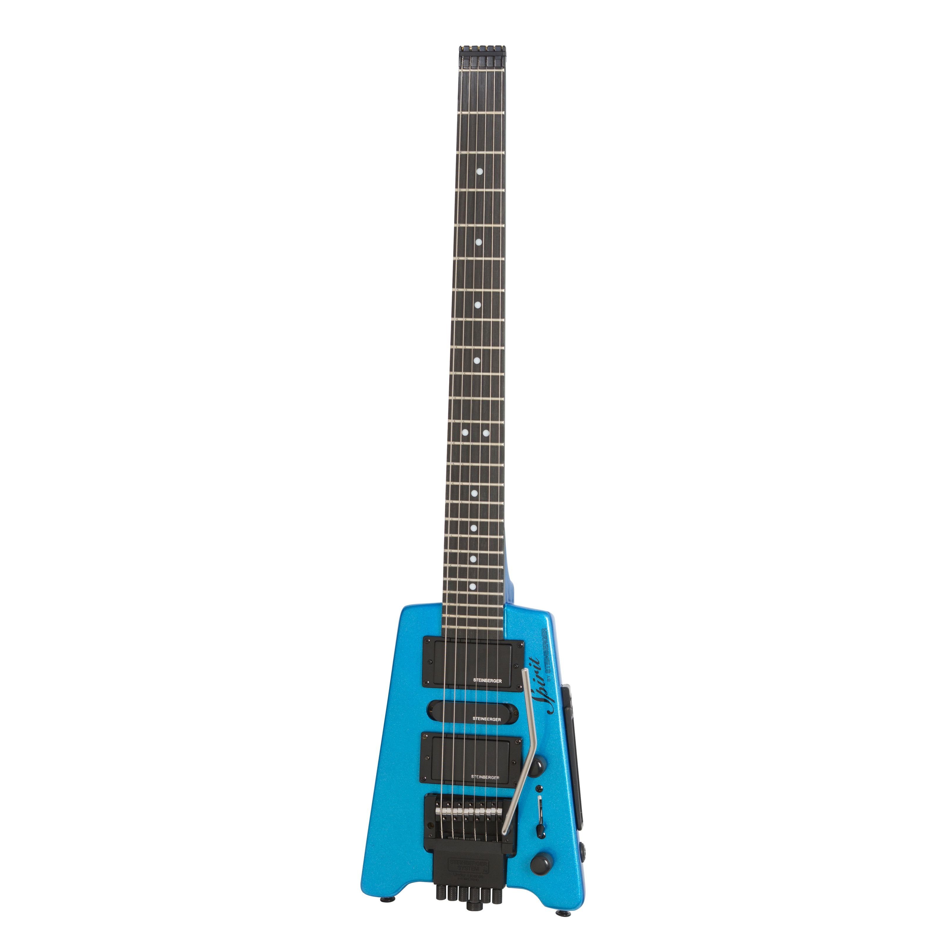 Steinberger E-Gitarre, E-Gitarren, Andere Modelle, Spirit GT-PRO Deluxe Frost Blue - E-Gitarre