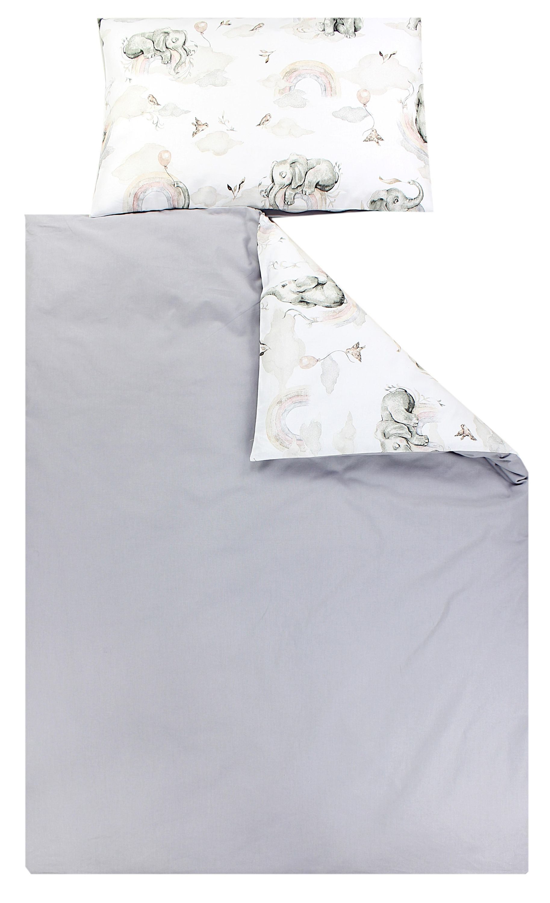 TupTam Kinderbettwäsche TupTam Kinder Bettwäsche Gemustert 2-Teilig Wendebe günstig online kaufen