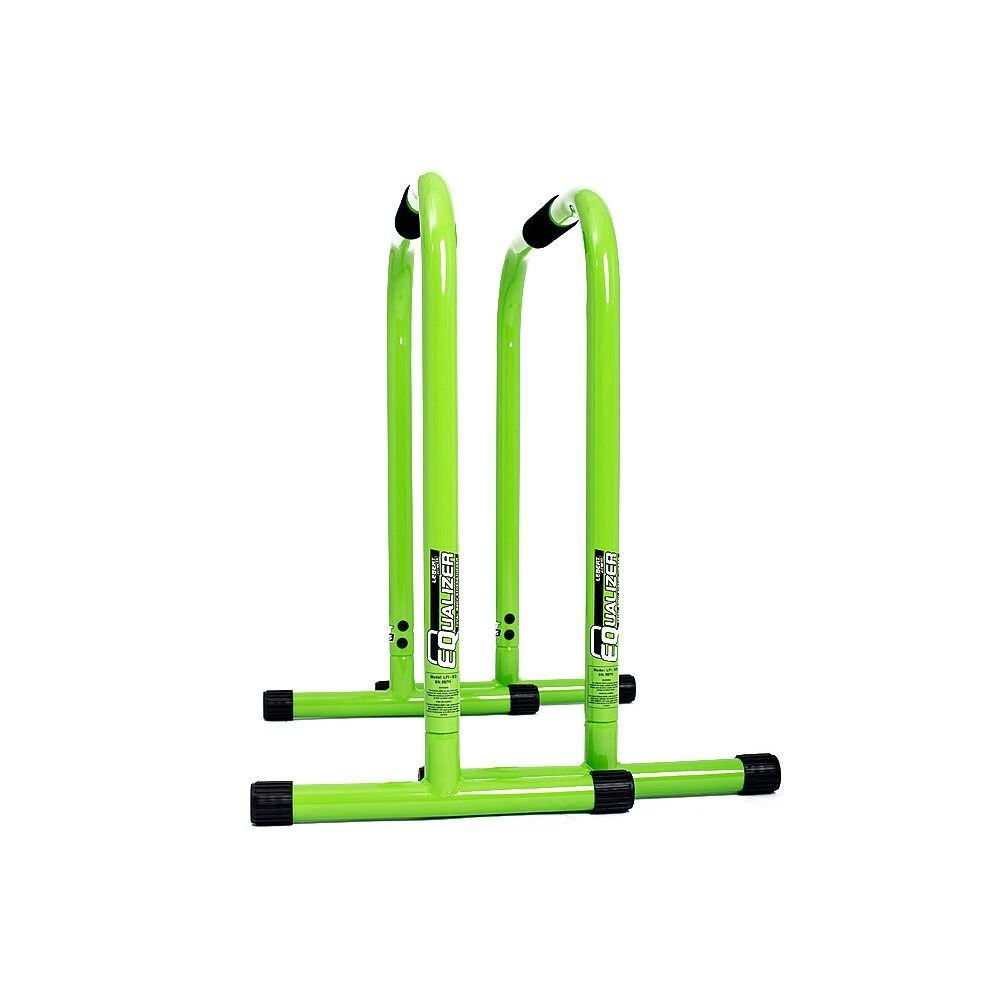 Lebert Ganzkörpertrainer Parallel Bars Equalizer, Eigengewichtstraining für Kraft und Ausdauer Lime, Basic