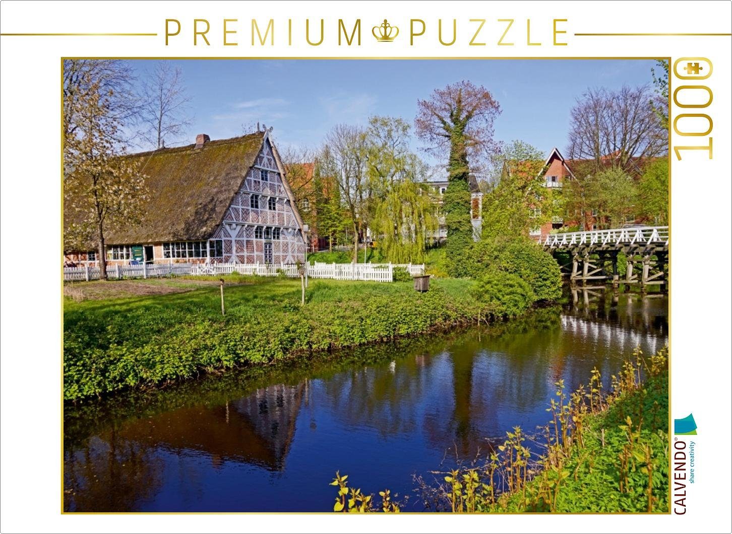 Puzzle CALVENDO Puzzle Heimatmuseum in Stade 1000 Teile Lege-Größe 64 x 48 cm Foto-Puzzle Bild von Fotine