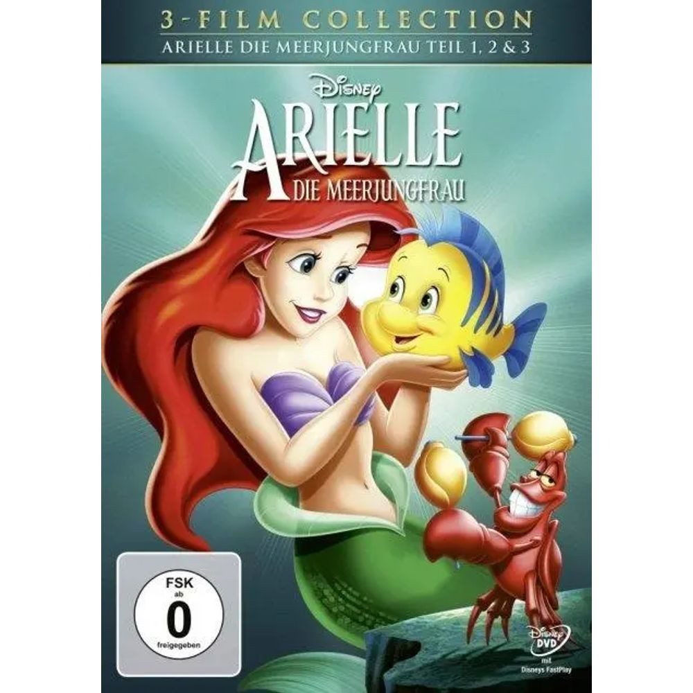 Leonine DVD Arielle, die Meerjungfrau 1-3 (Disney Classics)