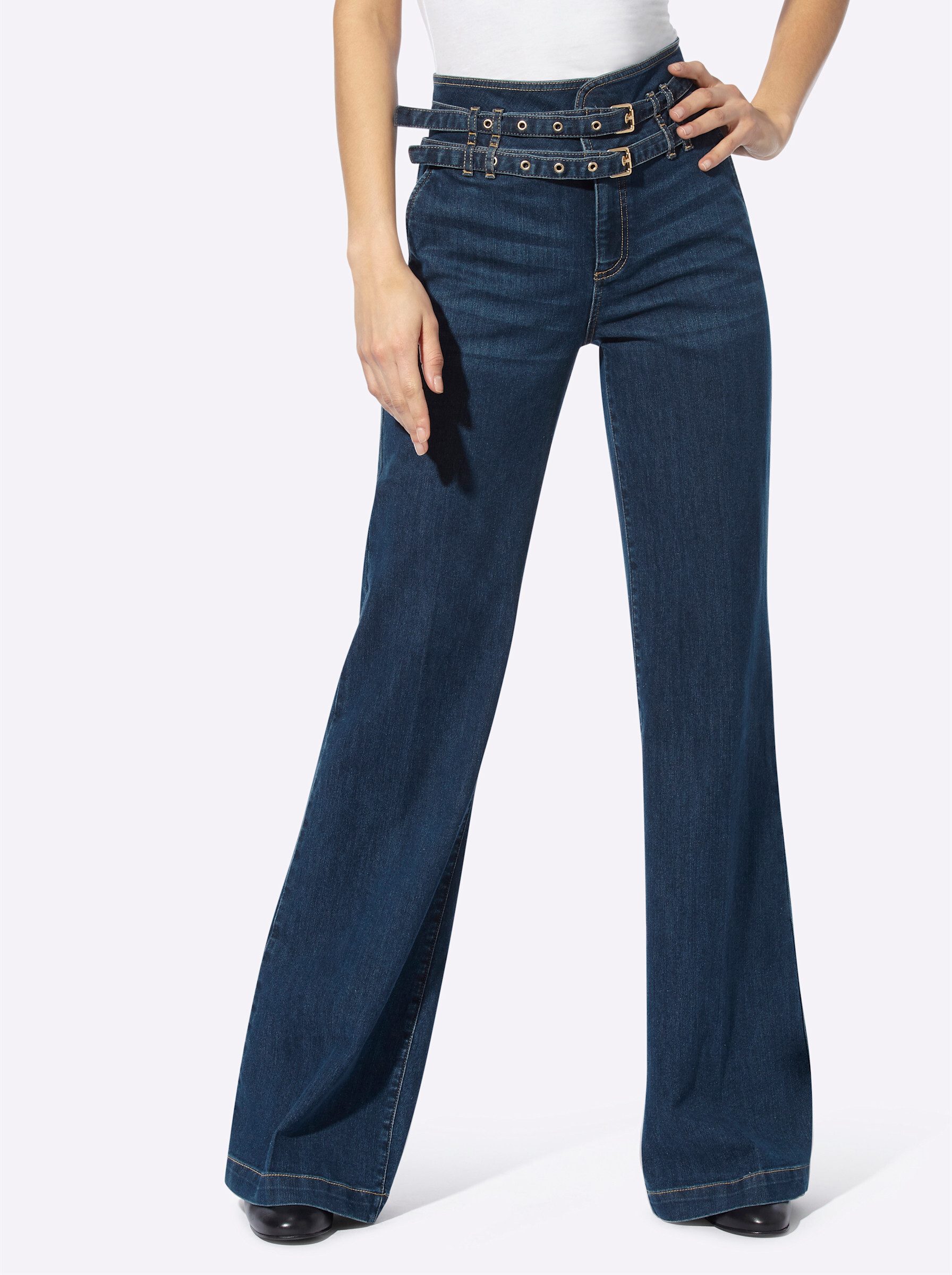 heine Bequeme Jeans Bootcut-Jeans . günstig online kaufen