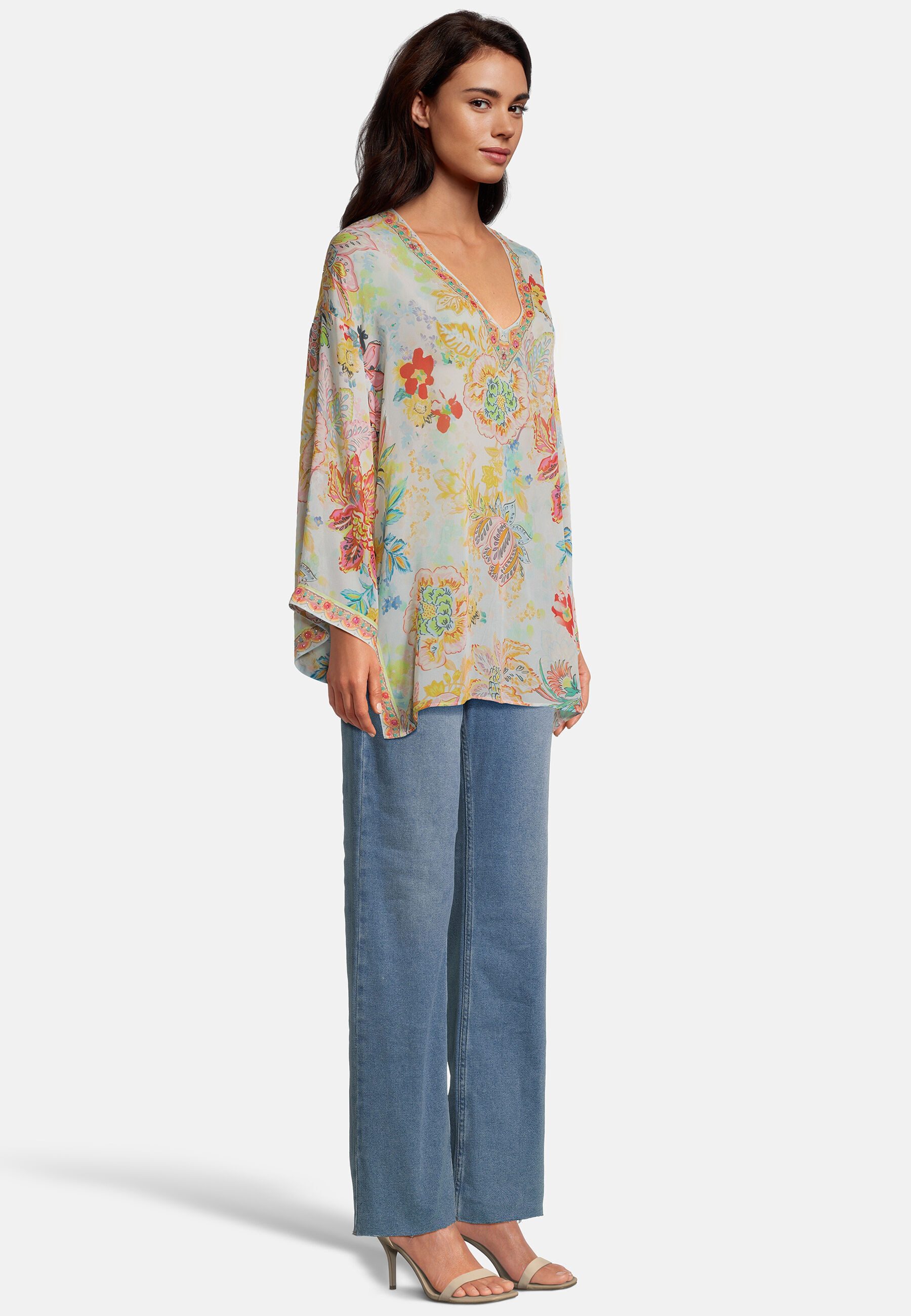 Princess goes Hollywood Langarmbluse mit Schmucksteinen