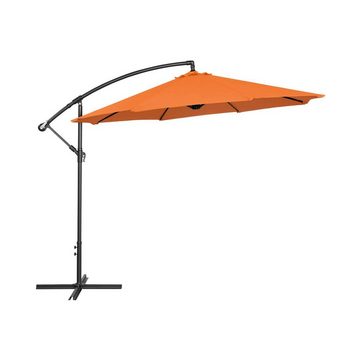 Uniprodo Sonnenschirm Sonnenschirm Gartenschirm Marktschirm Ampelschirm Ø 300 cm neigbar bar