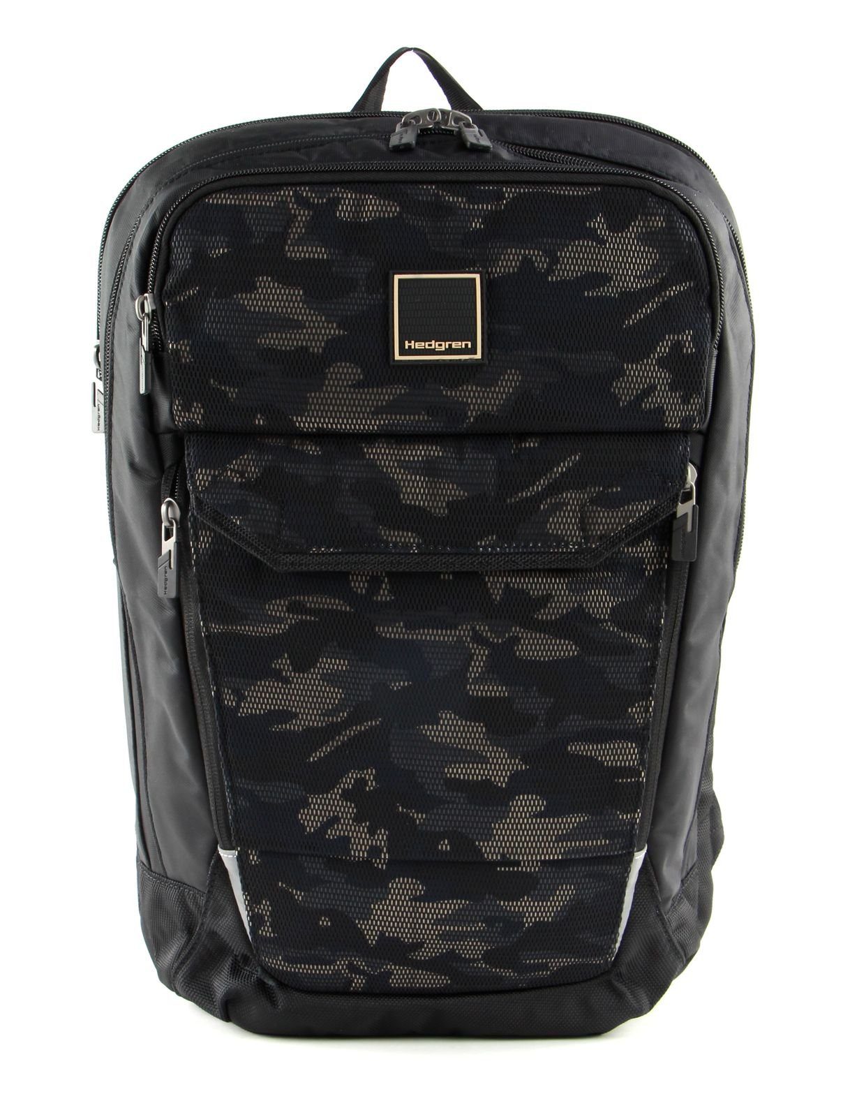 Hedgren Rucksack Link Black / Camo Print