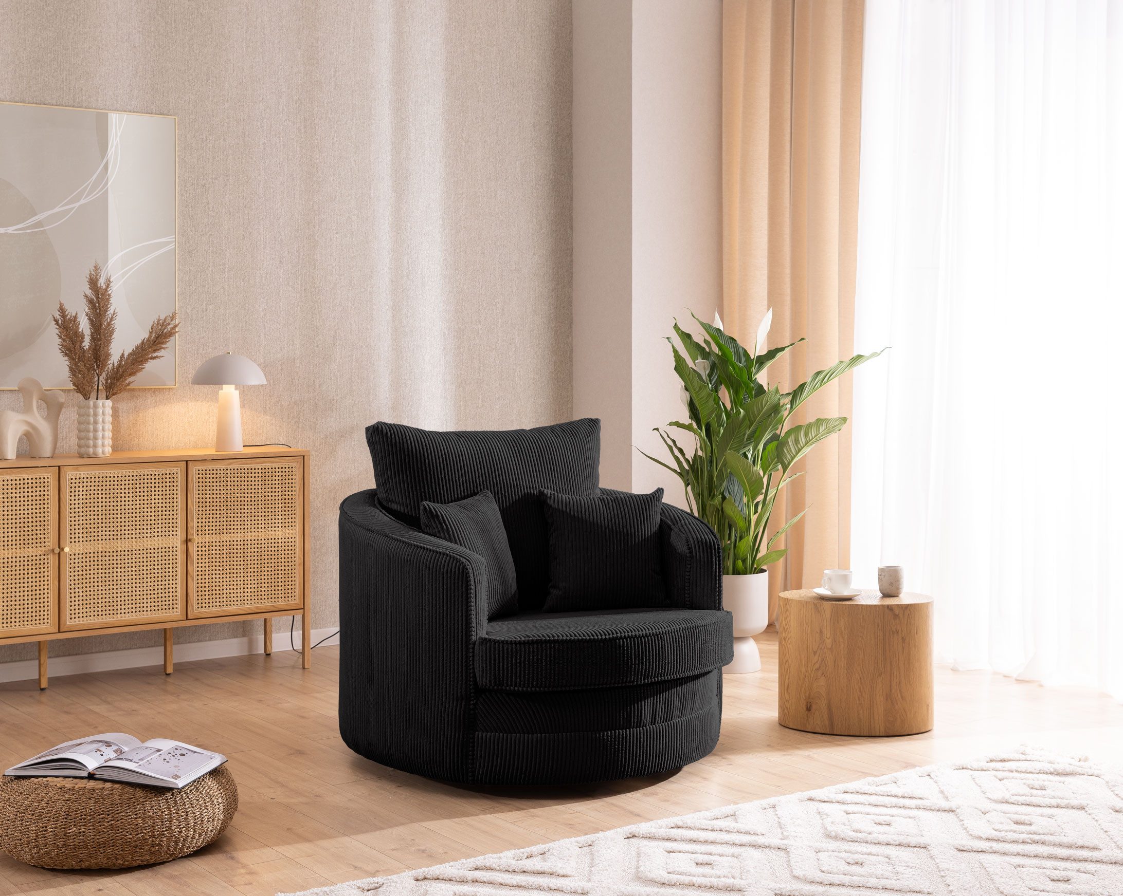 S-Style Möbel Drehsessel Ted Love Seat günstig online kaufen