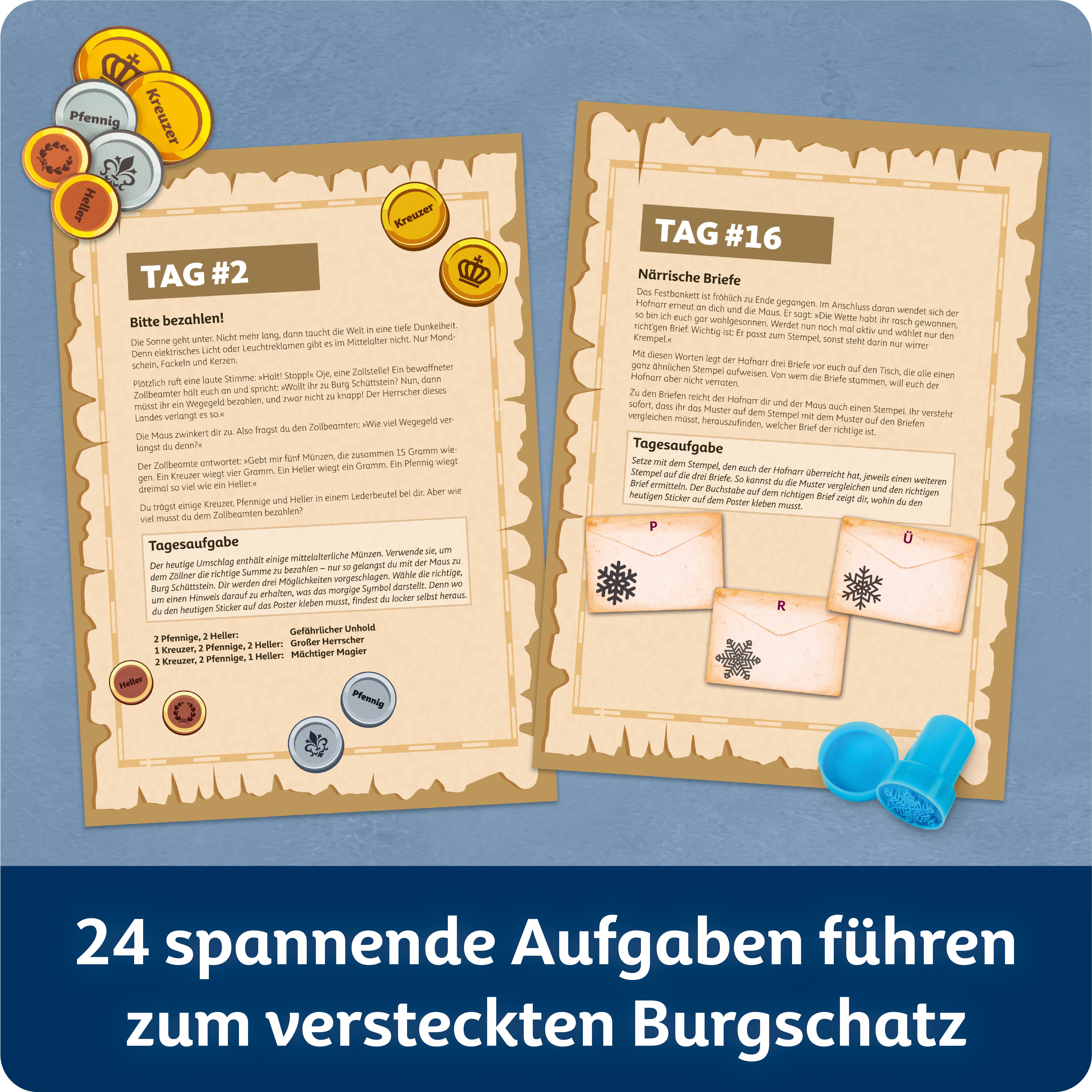 Franzis Adventskalender Maus Escape-Adventskalender für Kinder mit der Maus