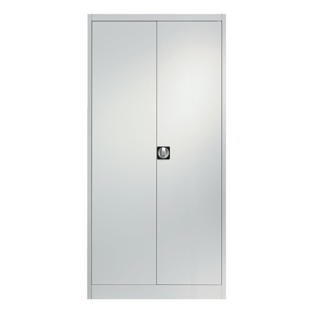 Aktenschrank Stahlschrank, 50 cm OH, Öffnungswinkel, MAUSER Tiefe 135° 5 lichtgrau abschließbar,