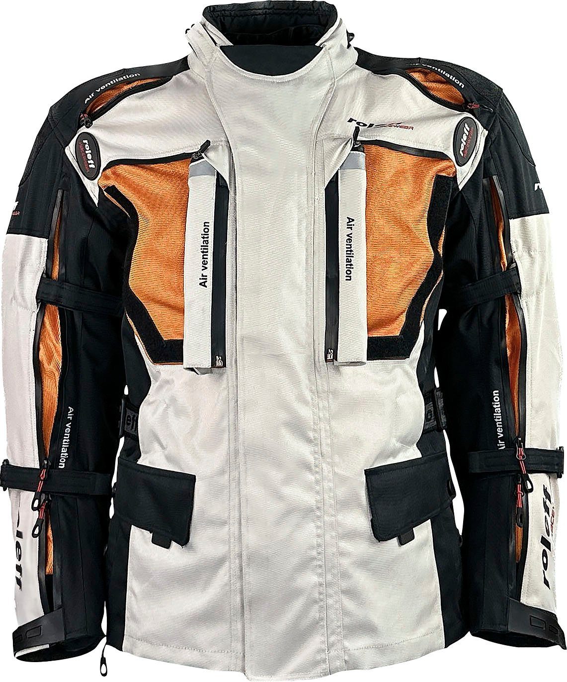 roleff Motorradjacke Enduro mit Protektoren, optimale Belüftung günstig online kaufen