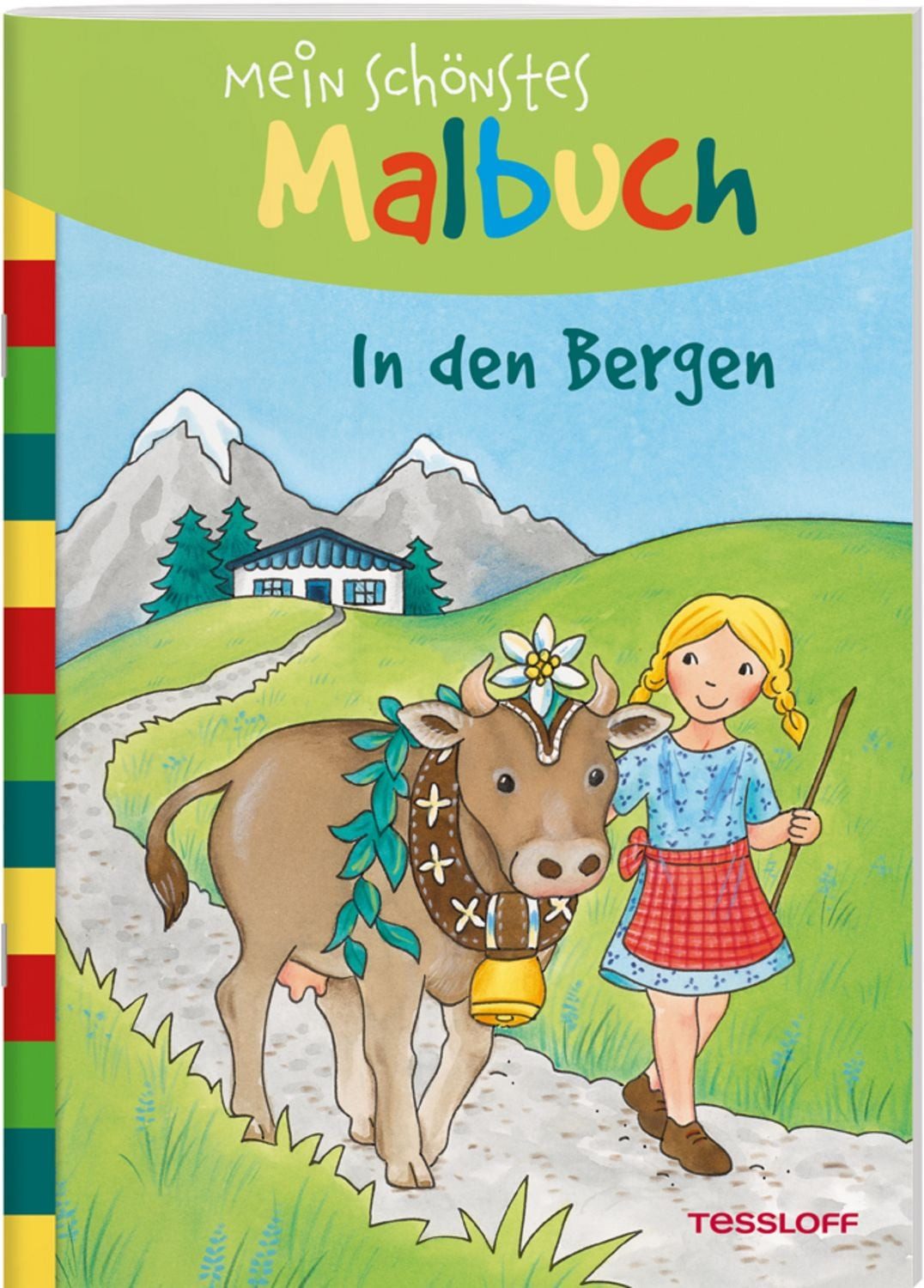 Mein schönstes Malbuch. In den Bergen Malen für Kinder ab 5 Jahren / Corina Beurenmeister
