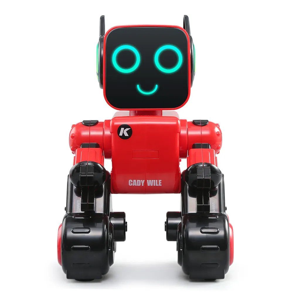 efaso RC-Roboter R4 ferngesteuerter Roboter - Touch-Modus / Spardose / Sprachaufnahme, Gesang&Tanz-Funktion / Sprachinteraktion / Licht an Ohren&Augen usw.