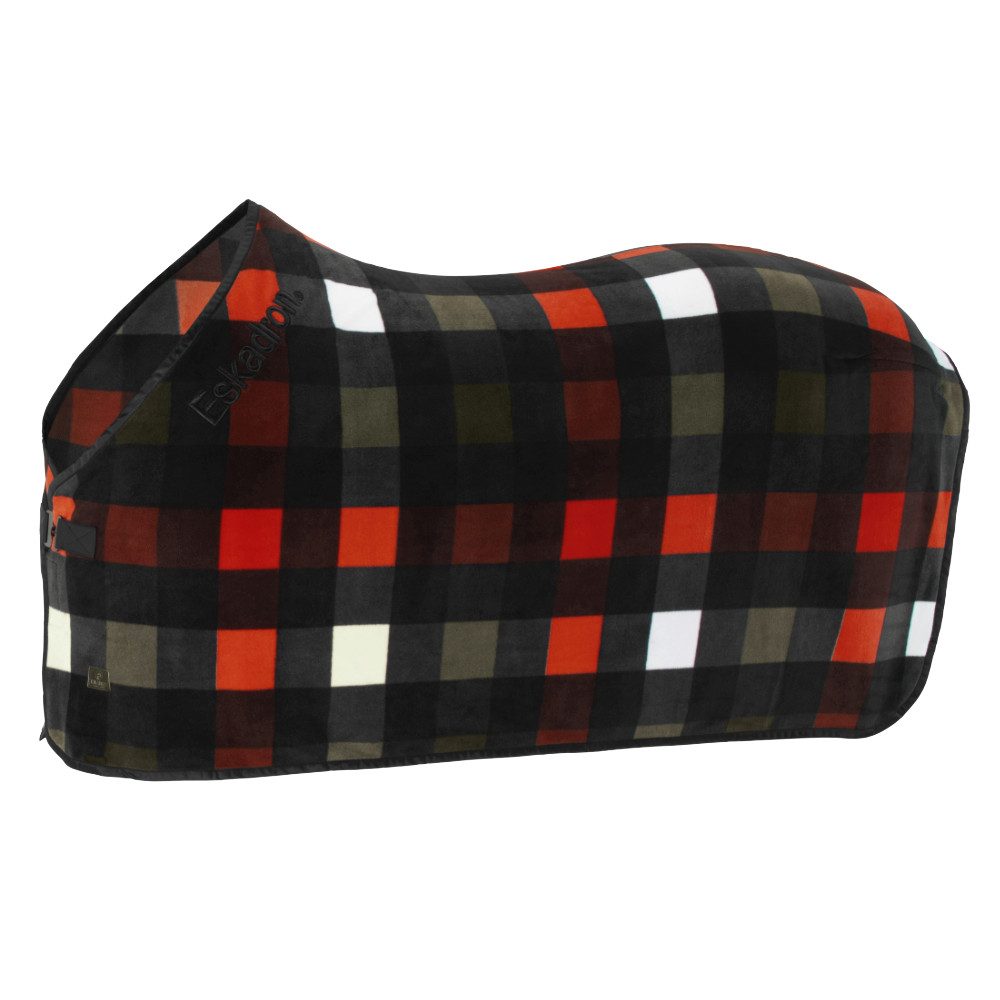 Eskadron Pferde-Abschwitzdecke Eskadron Dynamic HW25 Abschwitzdecke Fleece Check