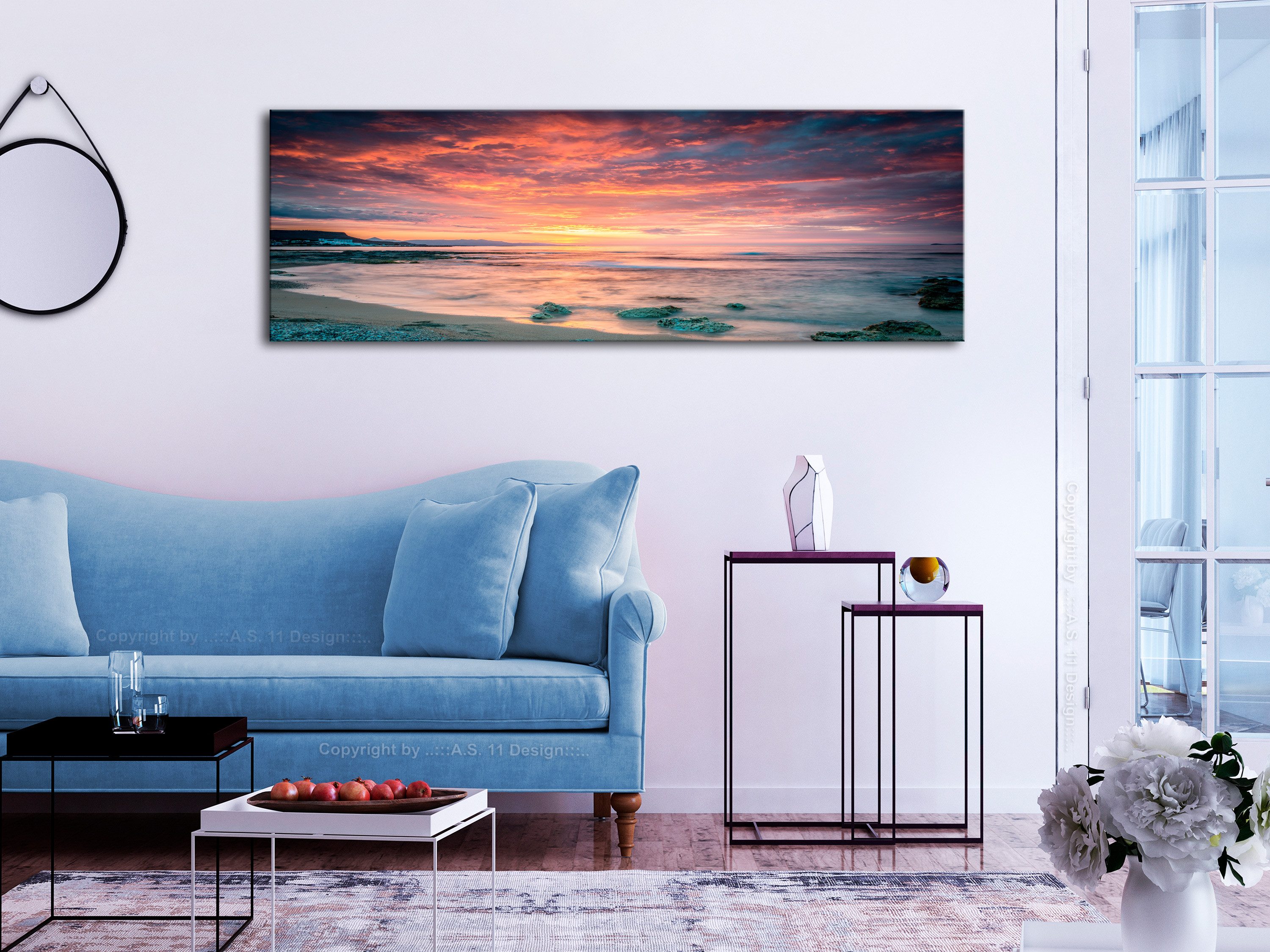 Basera® Wandbild Leinwandbild c-B-0382-b-b