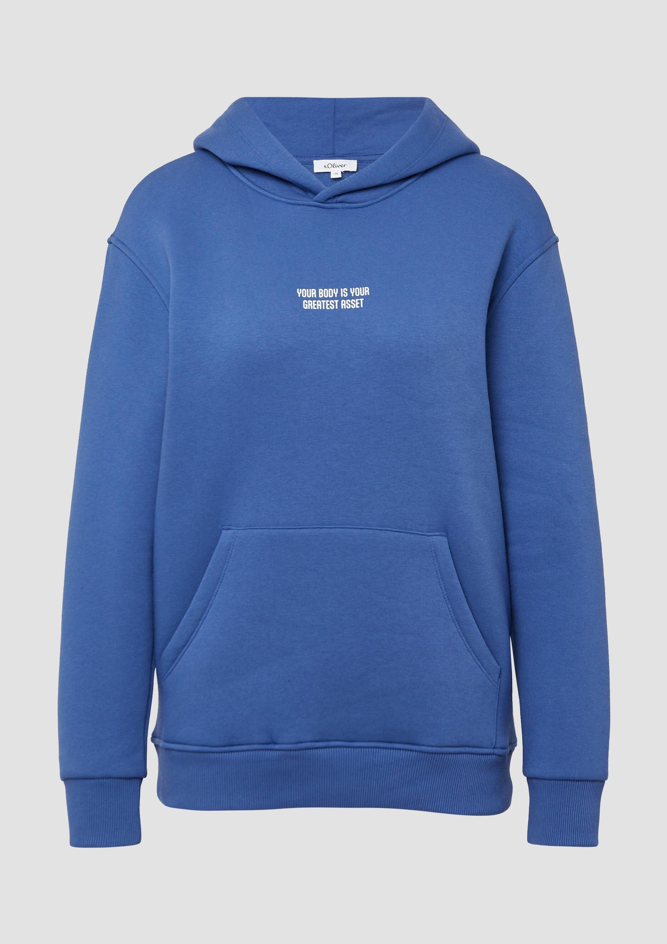 s.Oliver Sweatshirt Sweatshirt Cosy Sweatshirt im Relaxed Fit