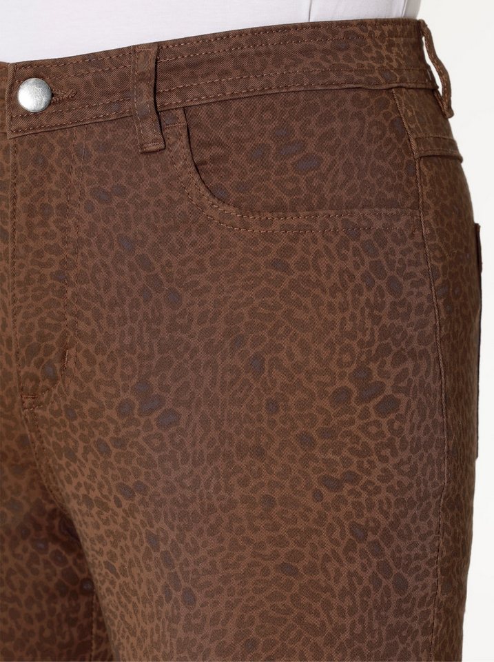 Sieh an! Bequeme Jeans Jeans leicht vertieft