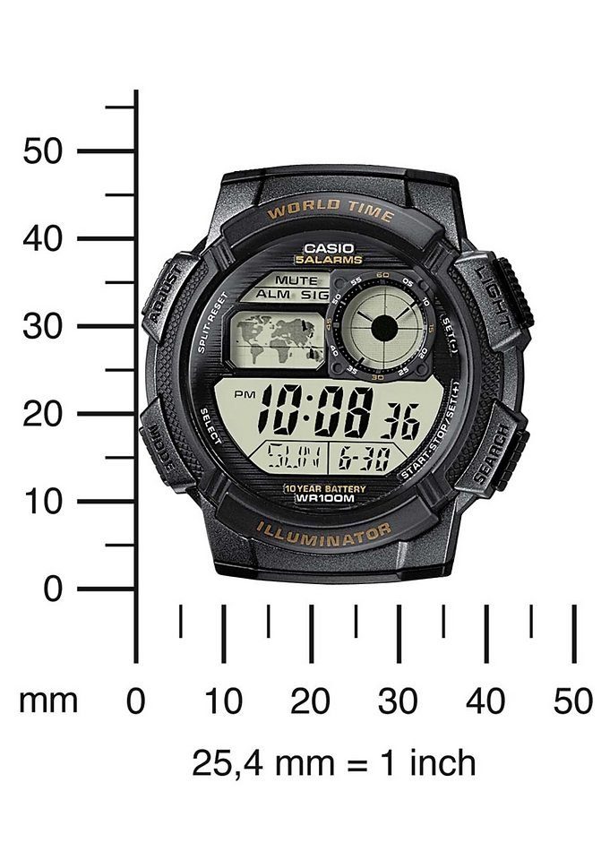 Casio Chronograph Collection AE-1000W-1AVEF