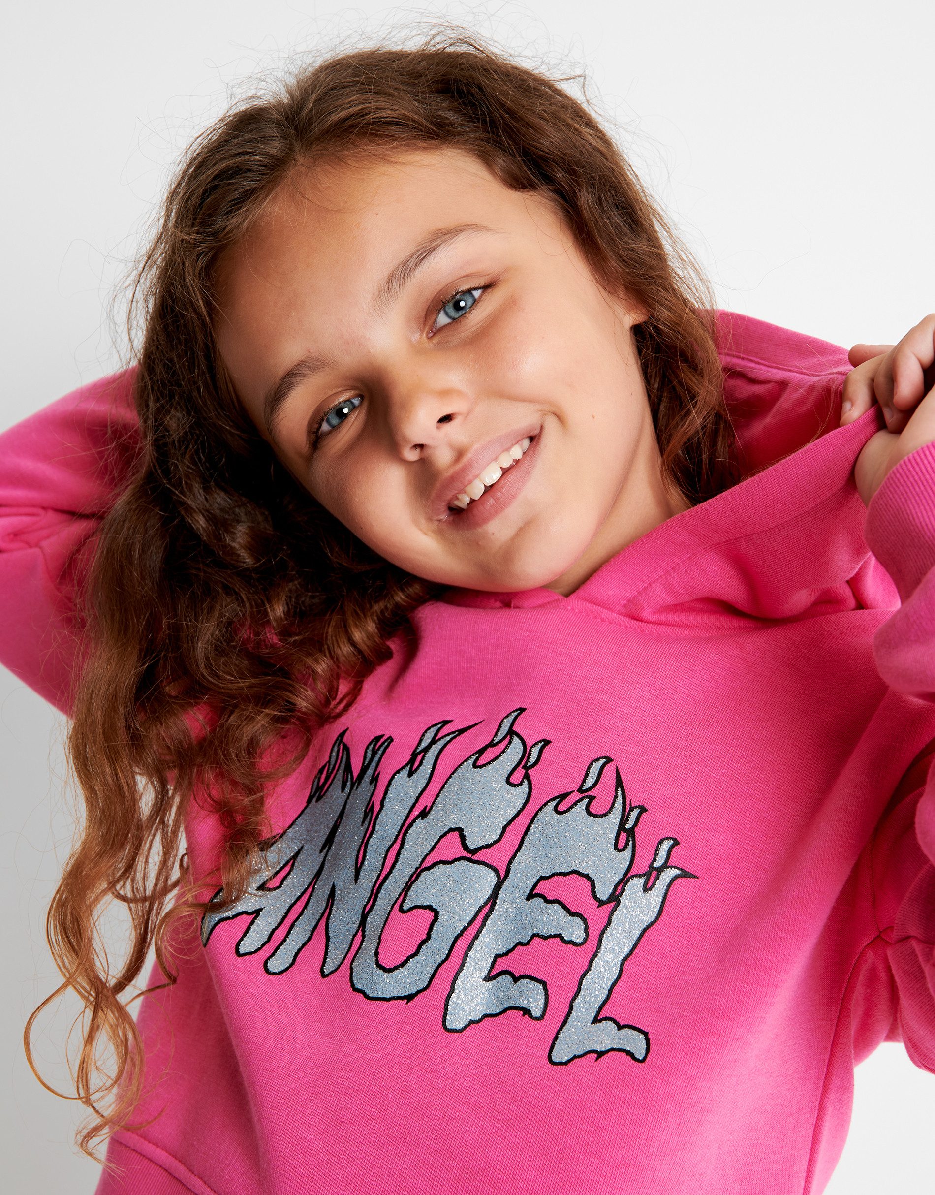 Threadgirls Kapuzensweatshirt LUCIA (1-tlg) mit coolem Print