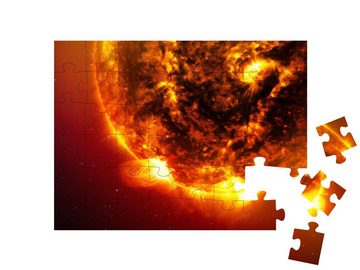 puzzleYOU Puzzle Planeten im Weltraum, Nebel und Sterne, 48 Puzzleteile, puzzleYOU-Kollektionen Weltraum, Universum
