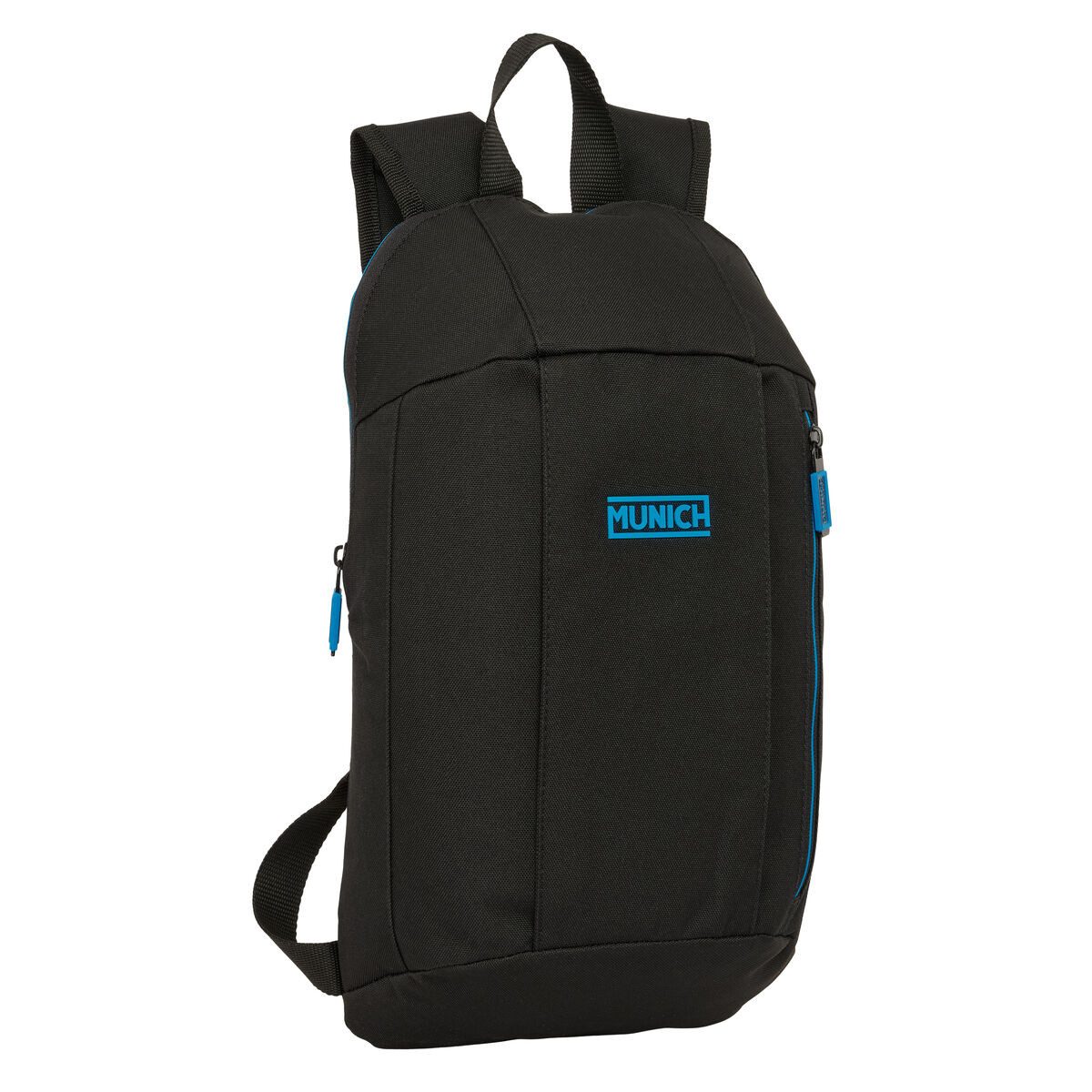 Munich Rucksack 22 x 39 x 10 cm Kinder Rucksack Munich Road Blau Schwarz 22x39x10 cm