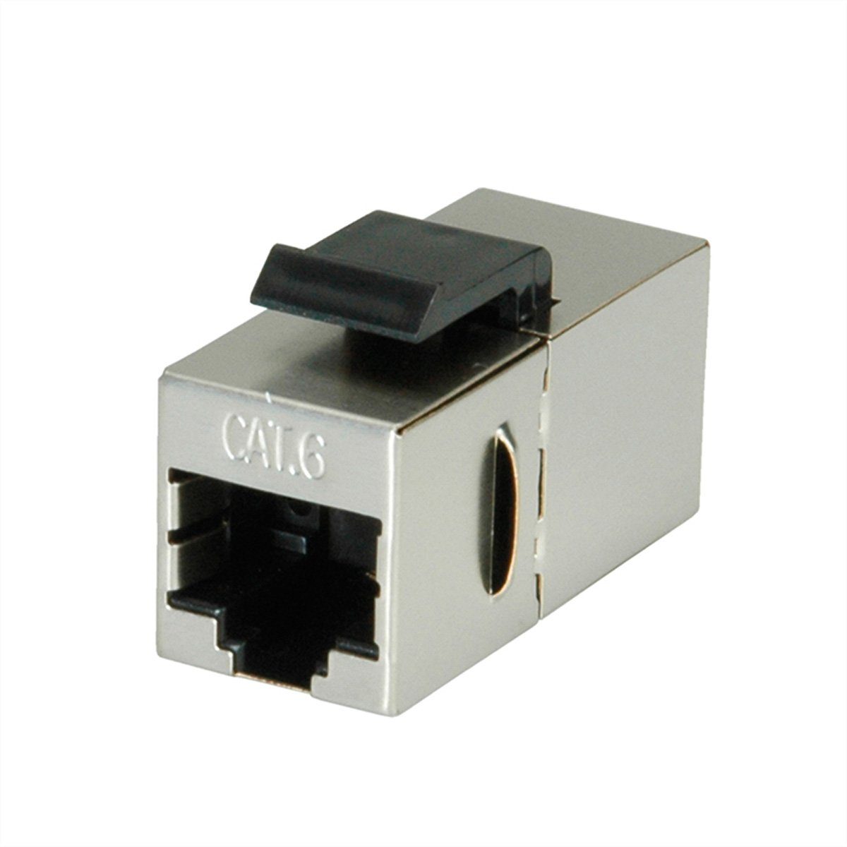 RJ-45 Kupplung, Keystone, geschirmt, Kat.6 (Class E) Netzwerk-Panel