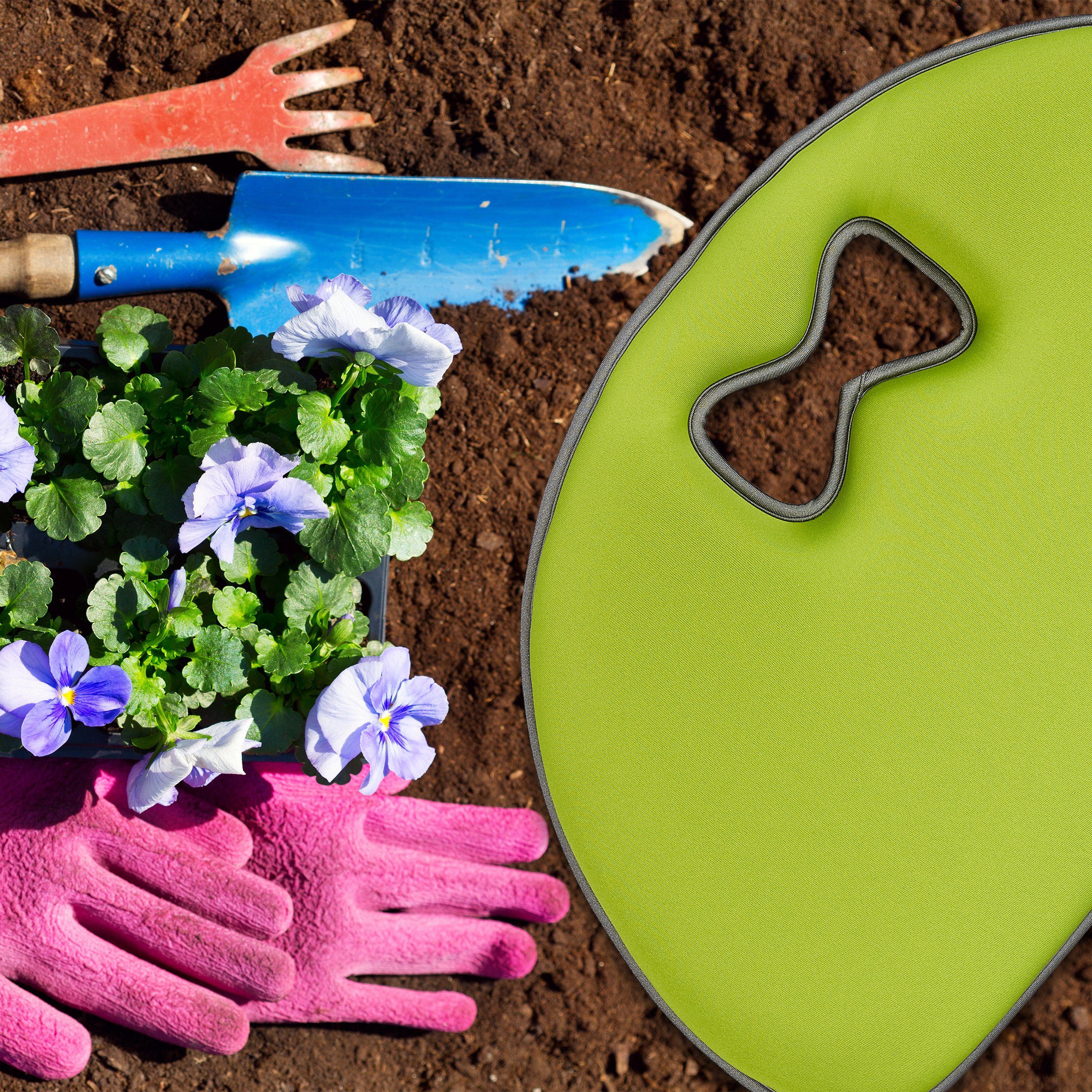 relaxdays Kniekissen Kniekissen, Hellgrün