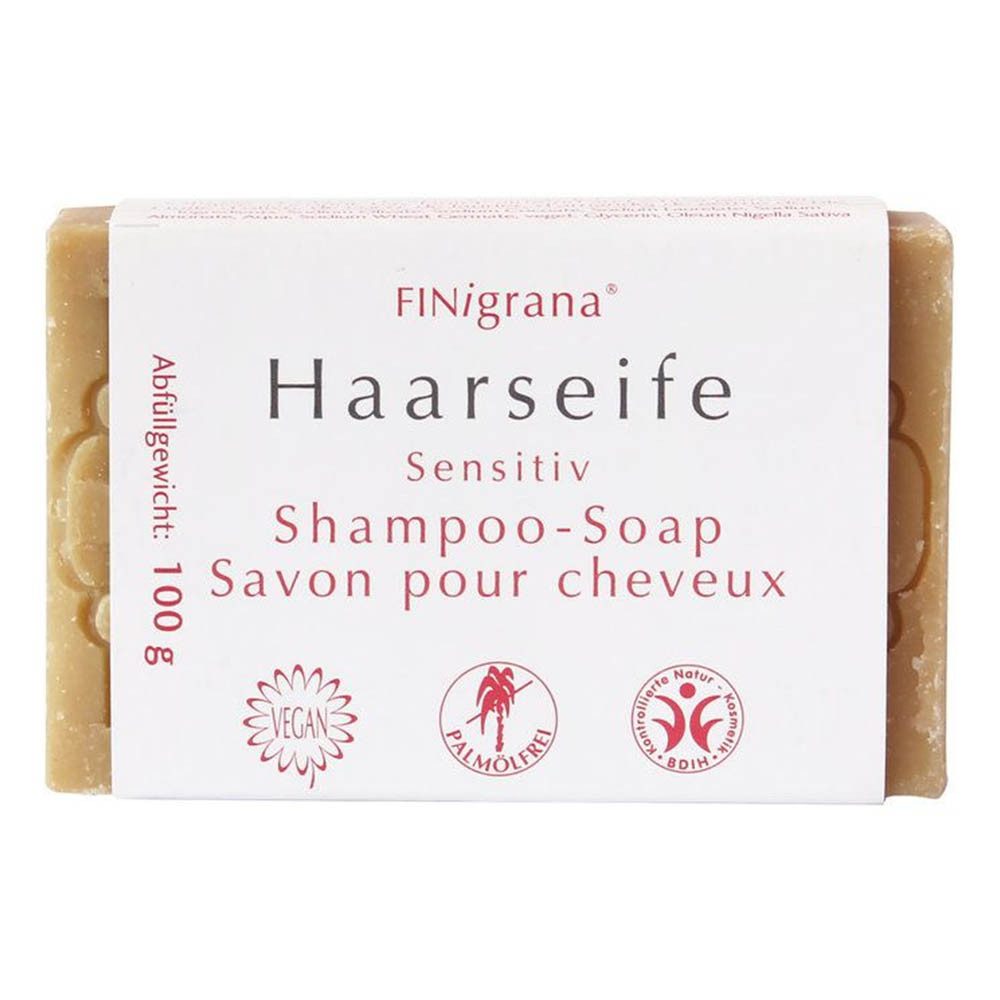 Finigrana Haarseife Aleppo Haarseife - Schwarzkümmelöl 100g