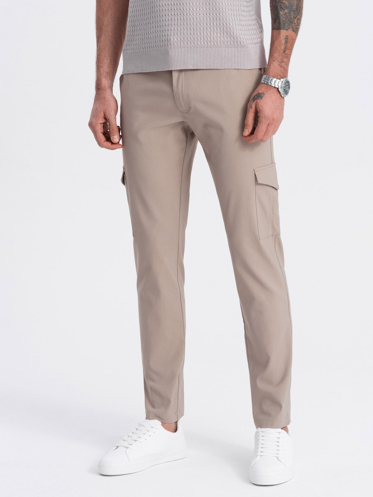 OMBRE Cargohose Herrenhose REGULAR aus Stoff günstig online kaufen
