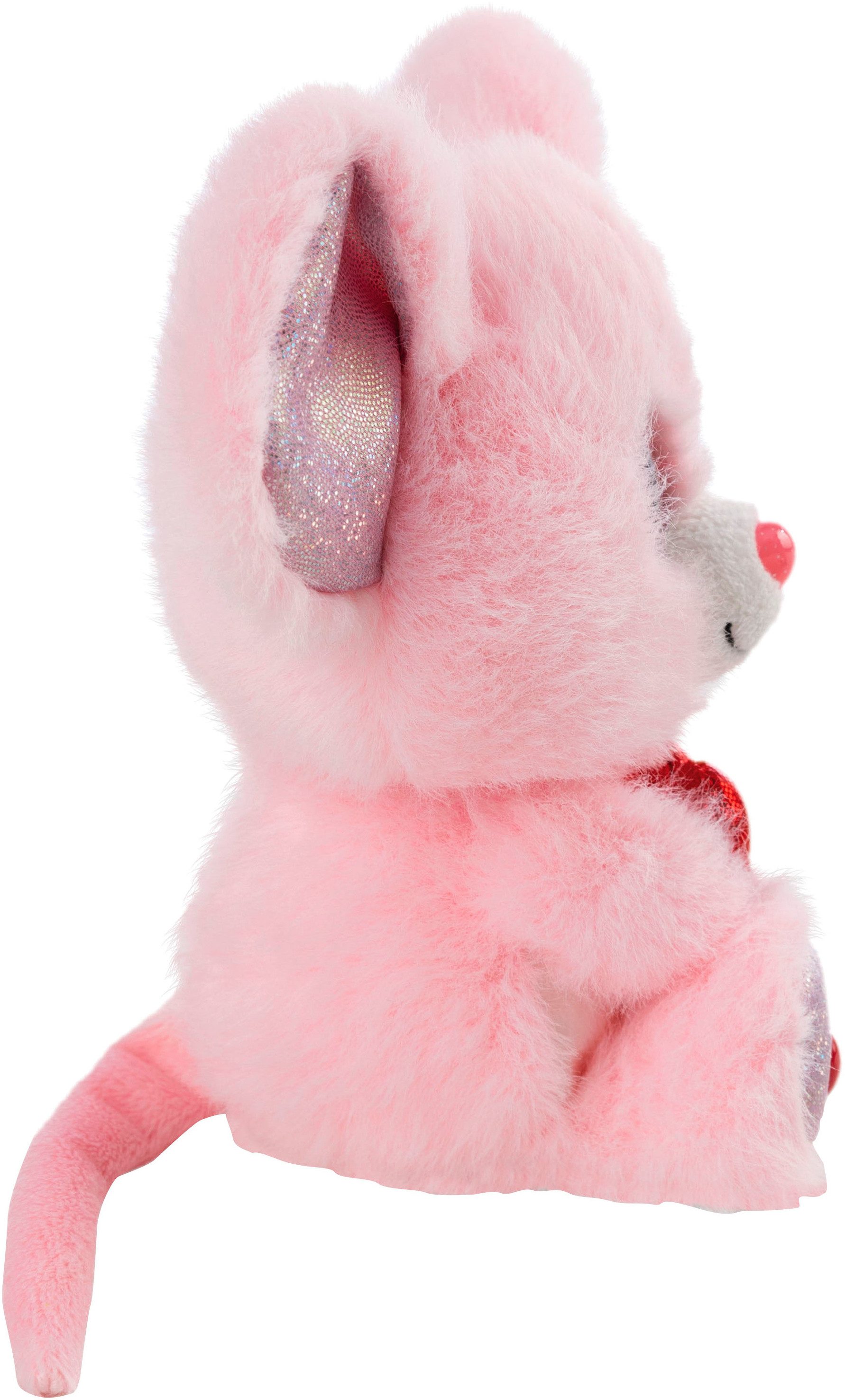 Nici Kuscheltier Glubschis, Maus Pinky Luv, 15 cm schlenkernd