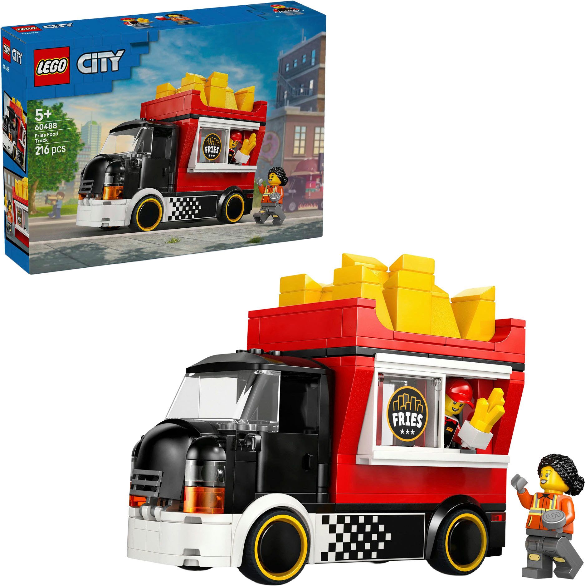 Pommes-Truck (60488), LEGO City Konstruktionsspielsteine