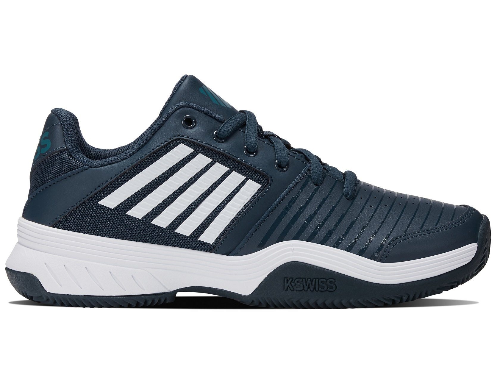 K-Swiss Performance Court Express Clay/Sandplatz dunkelblau/weiss Herren Tennisschuh