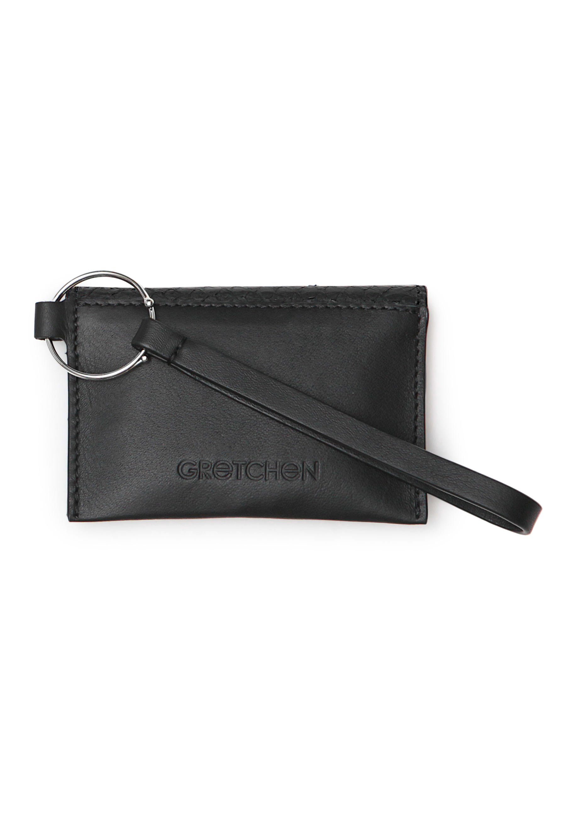 GRETCHEN Schlüsselanhänger Envelope Keyring, aus italienischem Kalbsleder