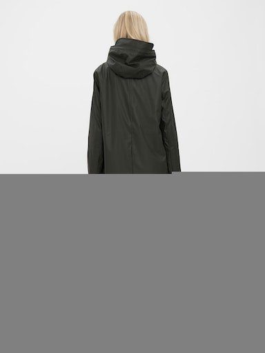 peat Vero COATED Moda JACKET TEDDY 3/4 Regenmantel VMASTA