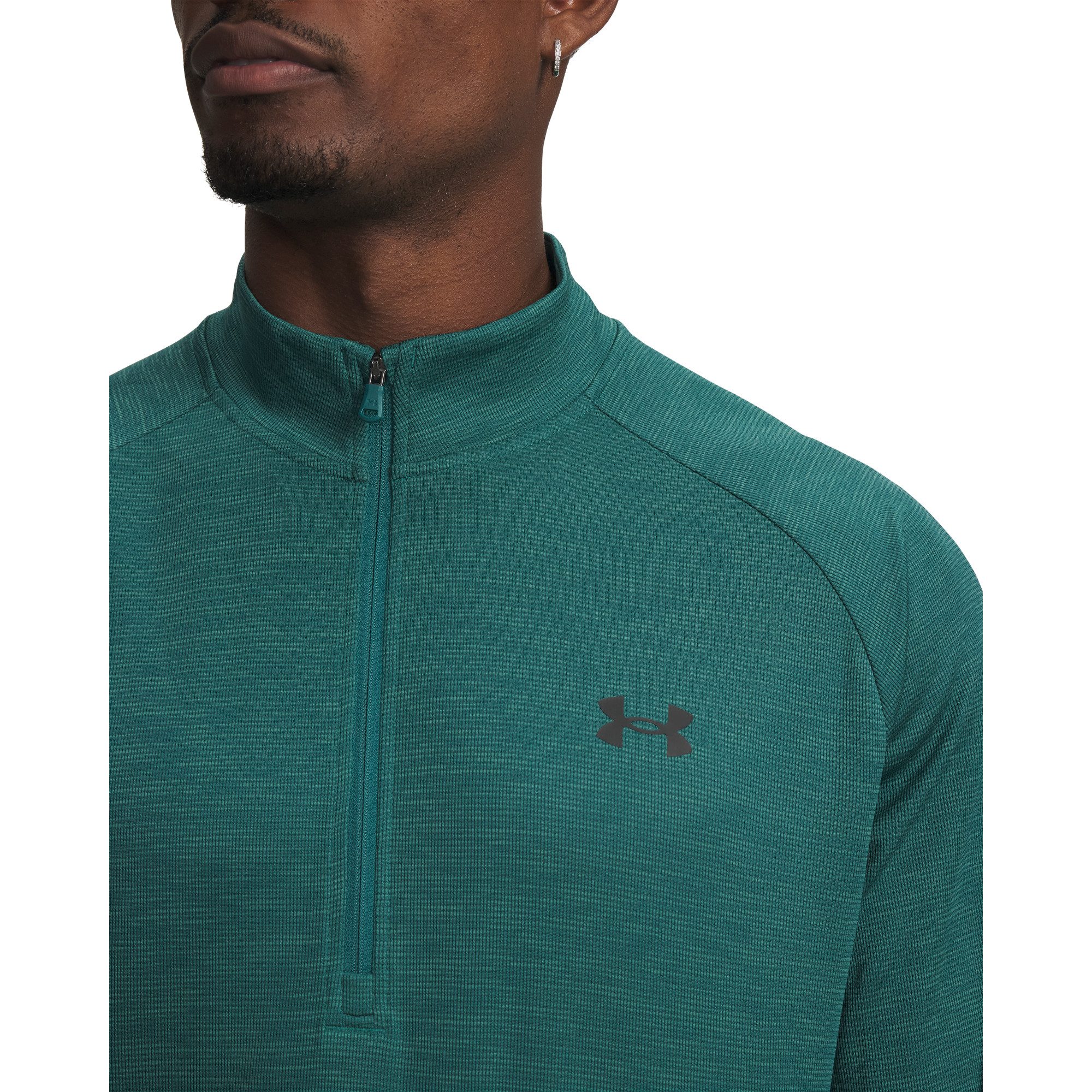 Under Armour® Langarmshirt Under Armour Herren Langarmshirt Tech Textured 1/2 Zip 1382797