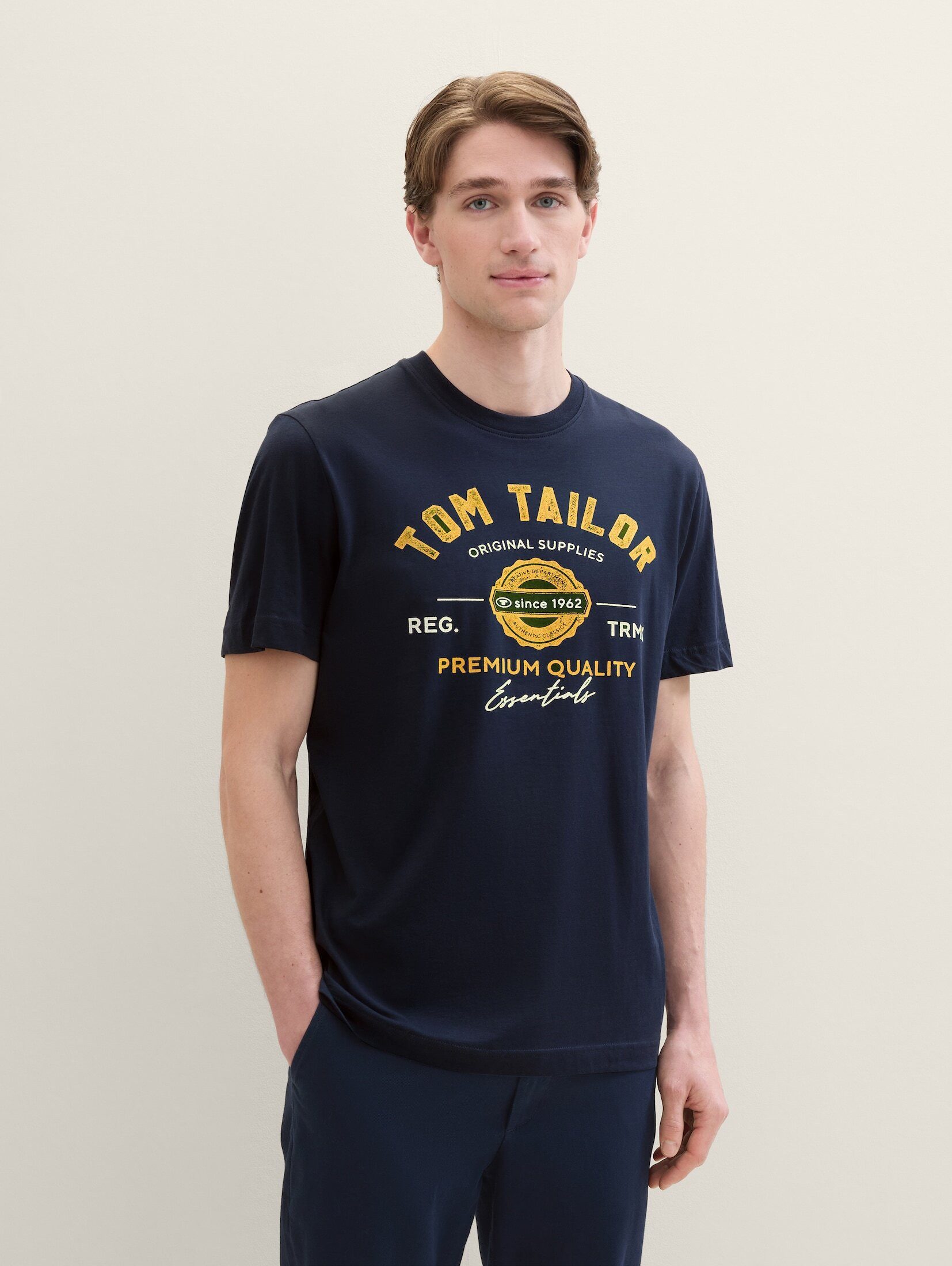 TOM TAILOR T-Shirt T-Shirt mit Logo-Print günstig online kaufen