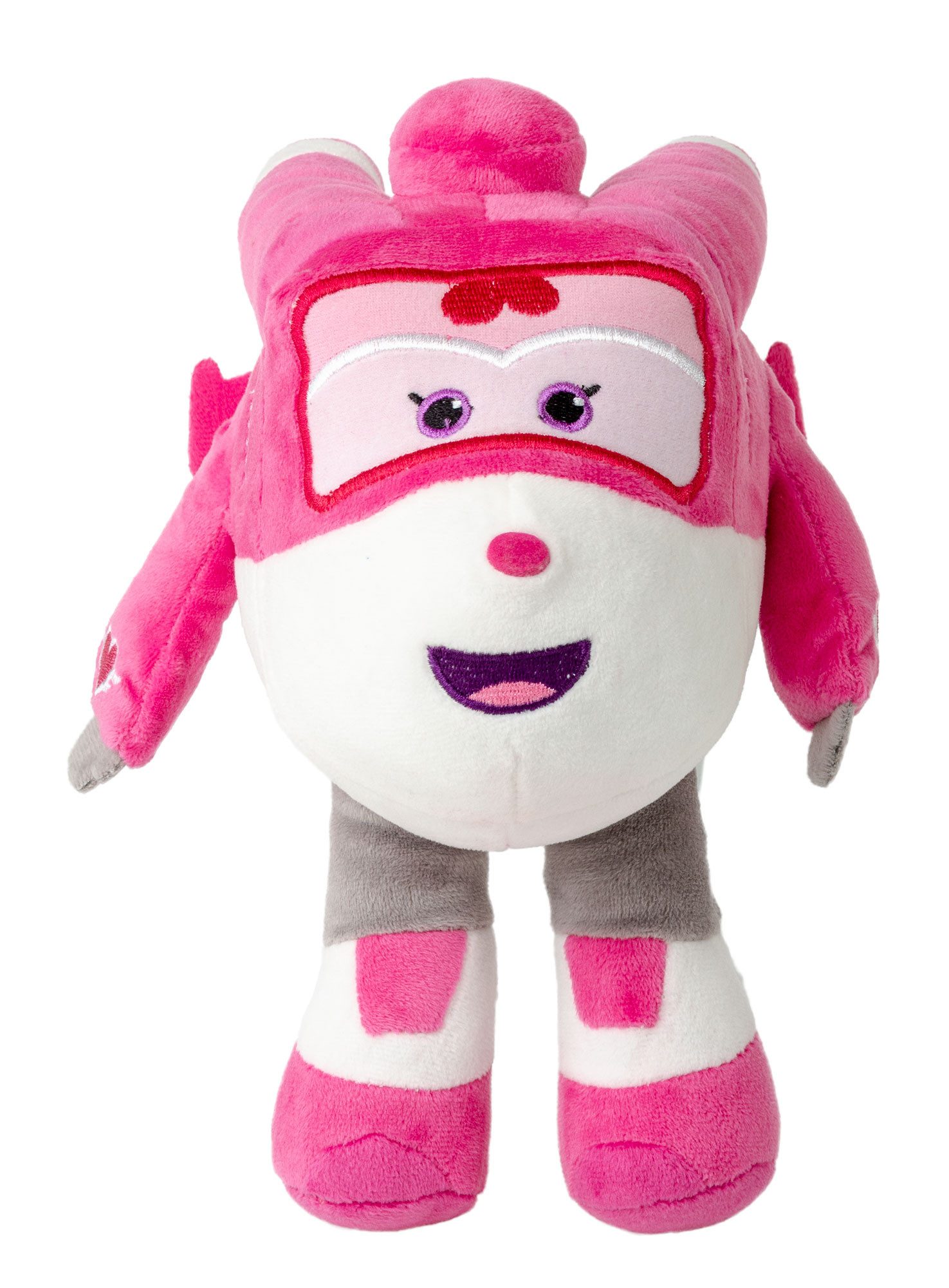 Super Wings Spielfigur Super Wings Plüschfigur DIZZY und Transform-a-Bots, Donnie und Poppan
