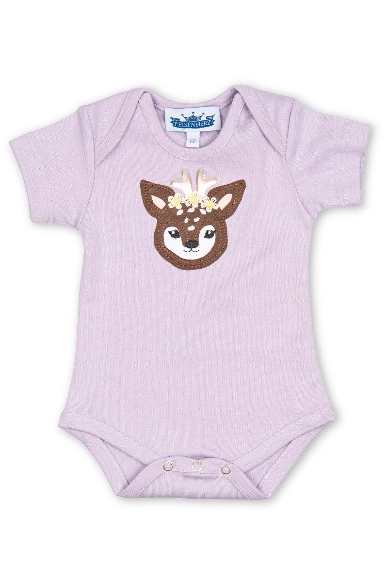 Trachtenkleid Baby Body - BAMBI - flieder